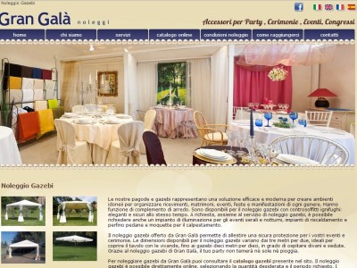 noleggio attrezzature catering